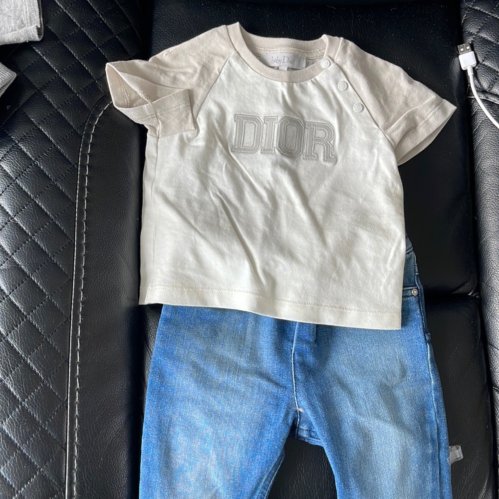 Dior outfit jeans and top
